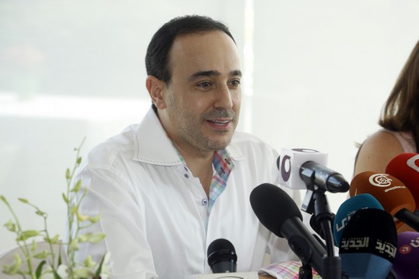 SABER ROUBA3I press conference (Baalback Festival 2012 )